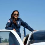 Shaesta Waiz, the first female pilot from Afghanistan and youngest female to fly solo around the world in a single engine airplane